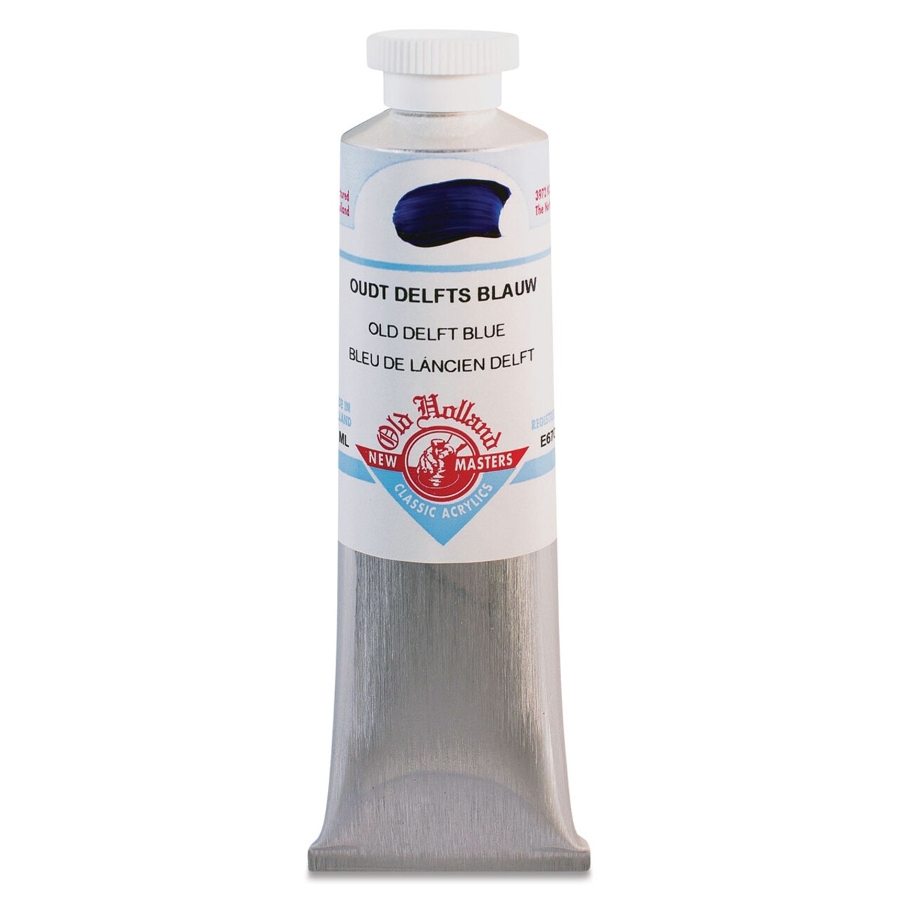 Old Holland New Masters Classic Acrylics - Old Delft Blue, 60 ml tube